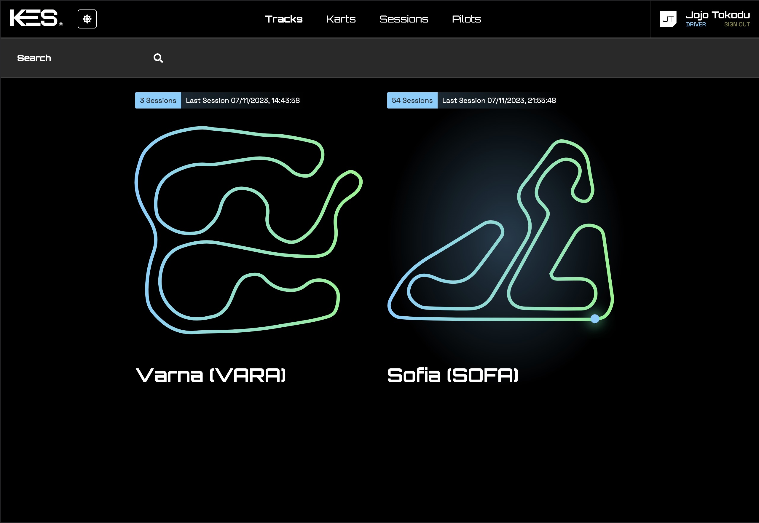 GoKart Telemetry screenshot 2